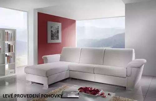 Plnohodnotná rohová sedačka i postel pro každodenní spaní Zikmund
