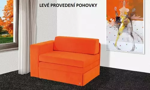 Rozkládací lenoška na jednolůžko 200x80 cm Zita