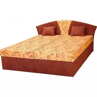 Čalouněné dvoulůžko 200 x 170 cm s úložným prostorem