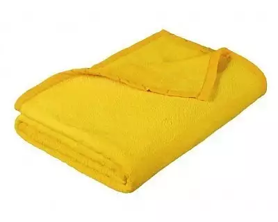 Jemná a velmi příjemná přikrývka Micro žlutá