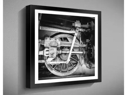 Moderní nástěnný obraz s motivy historie ve velikosti 40x40