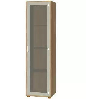 Vitrína S41 – šíře 45 cm, prosklené dveře