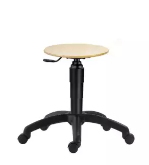 Polyuretanový taburet o průměru 32 cm vhodný do dílen Pavel