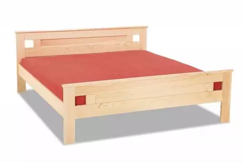 Dřevěná manželská postel ESTER