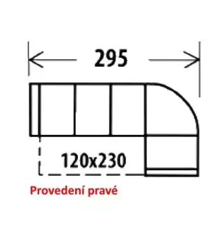 Rohová souprava Vicktorie I - AKCE
