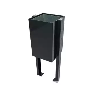 Masivní ocelový koš vhodný do venkovních prostor Andrea