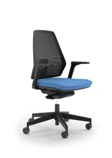 Moderní kancelářská židle s perforovaným opěrákem Perf