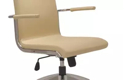 Celočalouněná pracovní židle s područkami a houpacím mechanismem Alex III
