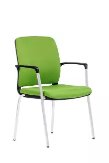 Jednací čalouněná židle s středně vysokým opěrákem Miroslava II