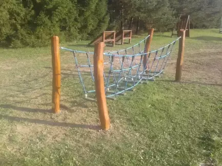 Dětský provazový most na dětské hřiště