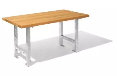 Kvalitní kovový stůl o hmotnosti 35 kg Marta