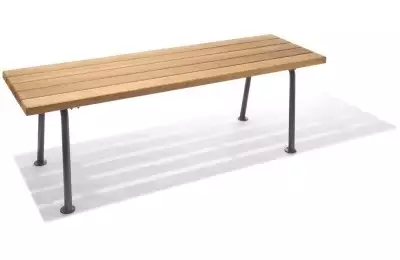 Elegantní kovový parkový stůl Mirek