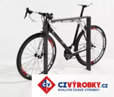 Jednoduchý ocelový stojan na kola s povrchovou úpravou Daniel