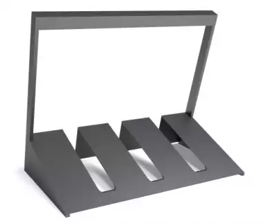 Moderní a velice odolný stojan na 3 kola v různých barvách Gabriel