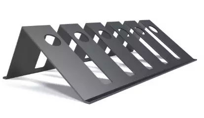 Designový jednostranný modulární stojan na kola na 5 stání Hynek