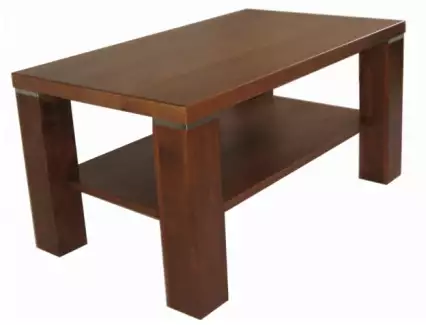Moderní konferenční stolek z masivu o délce 110 cm Vilma