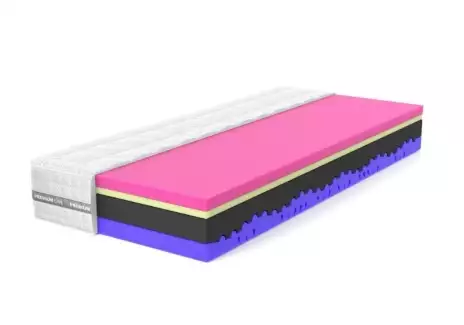 Matrace složené z několika vrstev pěn Vilém
