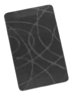 Koupelnová předložka 60x100 cm Šedé dráhy