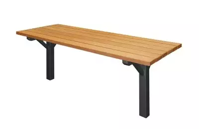 Jednoduchý kovový stůl o délce 150 cm Karel