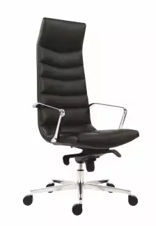 Pohodlné manažerské křeslo s vysokým opěrákem Egon