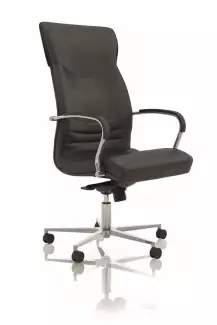 Kancelářské křeslo s vysokým opěrákem s houpacím mechanismem Kosmas