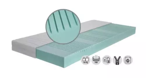 Pěnová matrace z elastické PUR pěny Agáta