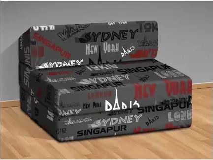 Praktické rozkládací křesílko o rozměru 190 x 140 cm Jana