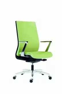 Moderní kancelářská židle s pětinásobnou aretací Titan ALU