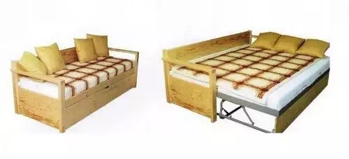 Rozkládací postel Alexa typ pohovka