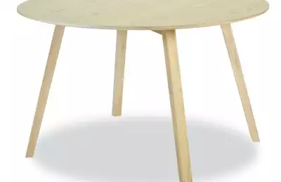 Kulatý jídelní dubový stůl o průměru 120 cm Apa