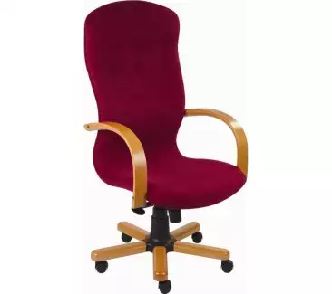 Velmi pohodlné kancelářské křeslo dřevěné Bari šéf