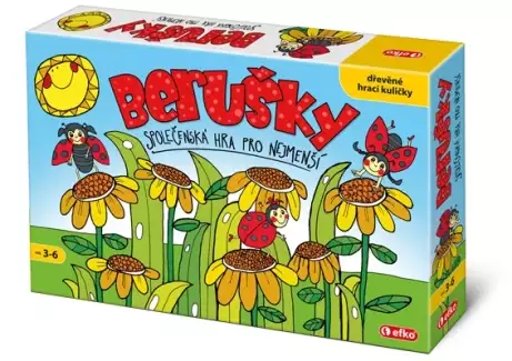 Zábavná desková hra Berušky