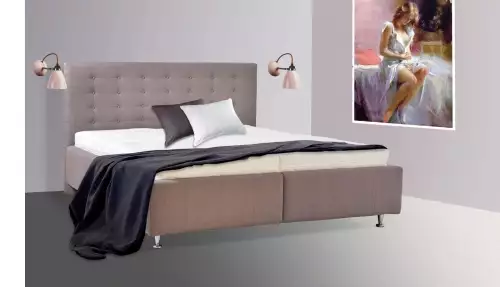 Dvoulůžková postel s úložným prostorem Ivana SKLADEM