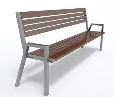 Lehká venkovní lavička Cora