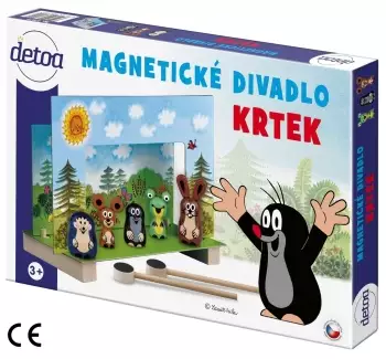 Magnetické divadlo Krtečka a jeho kamarádů, set 5 ks