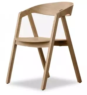 Židle v celodřevěném dubovém provedení Gregor