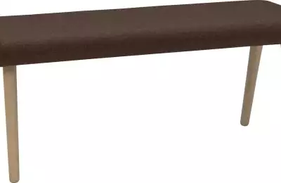 Moderní čalouněná lavička bez opěradla 120, 160 cm Glenn