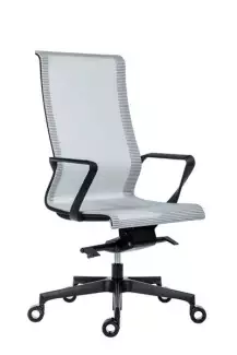 Moderní síťovaná kancelářská židle s vysokým opěrákem Epic