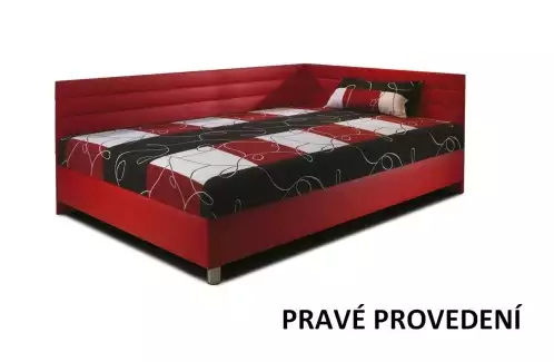 Kvalitní čalouněná postel 200 x 110 cm nebo 200 x 140 cm Eva, skladem!!