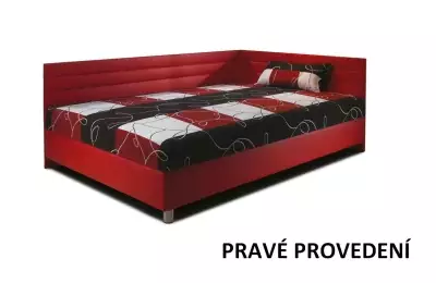 Kvalitní čalouněná postel 200 x 110 cm nebo 200 x 140 cm Eva, skladem!!
