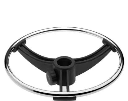 Opěrný chromovaný kruh výškově nastavitelný EXTEND