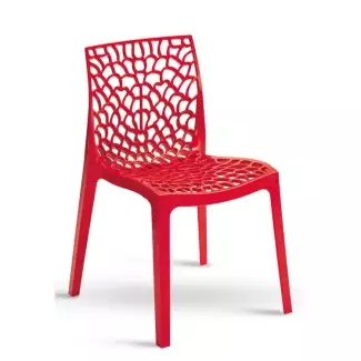 Plastová, odolná stohovatelná židle Gabriel