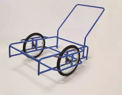 Klasická retro dvoukolová ruční kára vozík na 200 kg zátěž