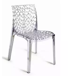 Moderní plastová židle z odolného polykarbonátu Gabriel