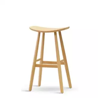 Jednoduchá barová židle Gunter