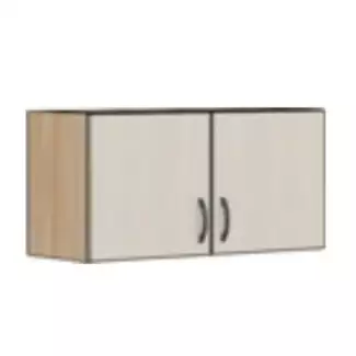 Horní skříňka do kuchyně s poličkou a plnými dvířky výšky 45 cm