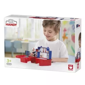 Hasič s požární stanicí a doplňky Igráček