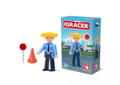 Policistka + doplňky IGRÁČEK