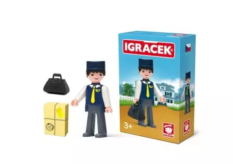 Pošťák + doplňky IGRÁČEK