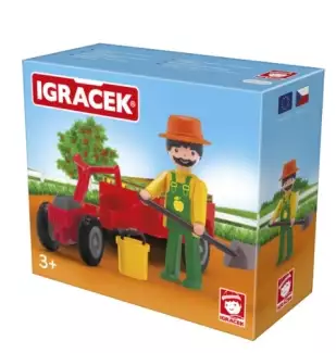 Zahradník + doplňky IGRÁČEK
